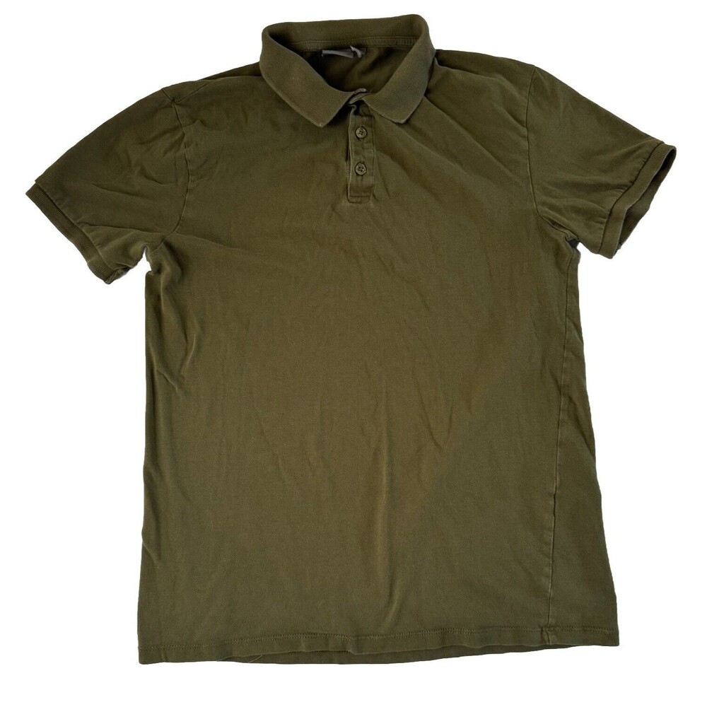 Asos Polo Shirt Men's Medium Short Sleeve Green